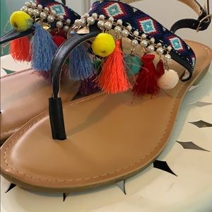 Worn Once-Tribal Sandal